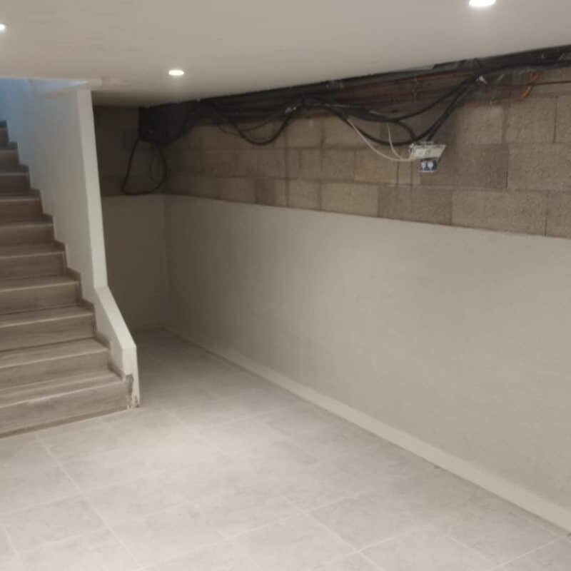 Infiltration d'eau sous-sol - Solution : Cuvelage et Drainage 1