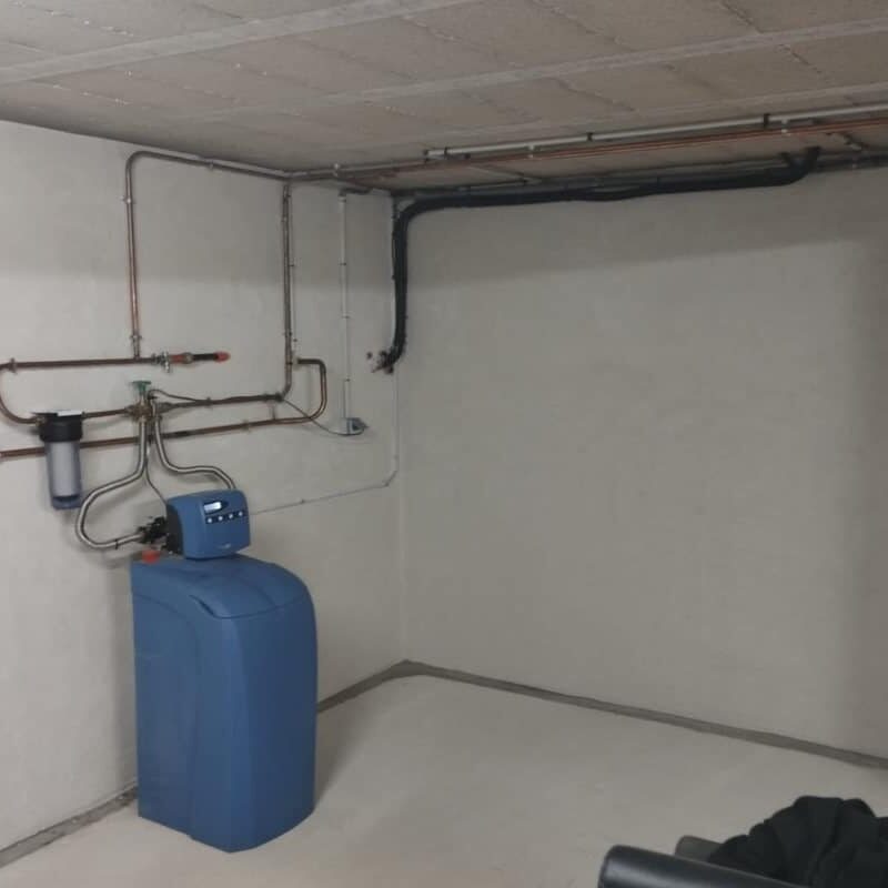 Infiltration d'eau sous-sol - Solution : Cuvelage et Drainage 6