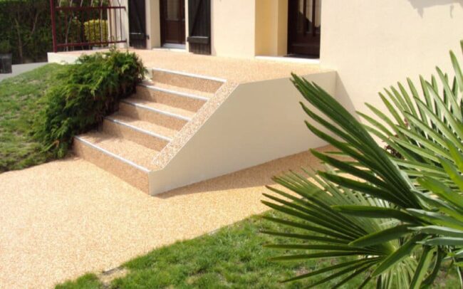 La rénovation de votre terrasse en tapis de pierre La rénovation de votre terrasse en tapis de pierre