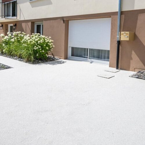 tapis de pierre terrasse